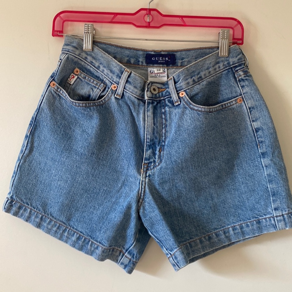 Vintage guess jean shorts